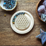 Flower of Life Stretch Bracelet Beading Board + Mini Crystal Grid