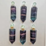 Fluorite Essential Oil Pendant